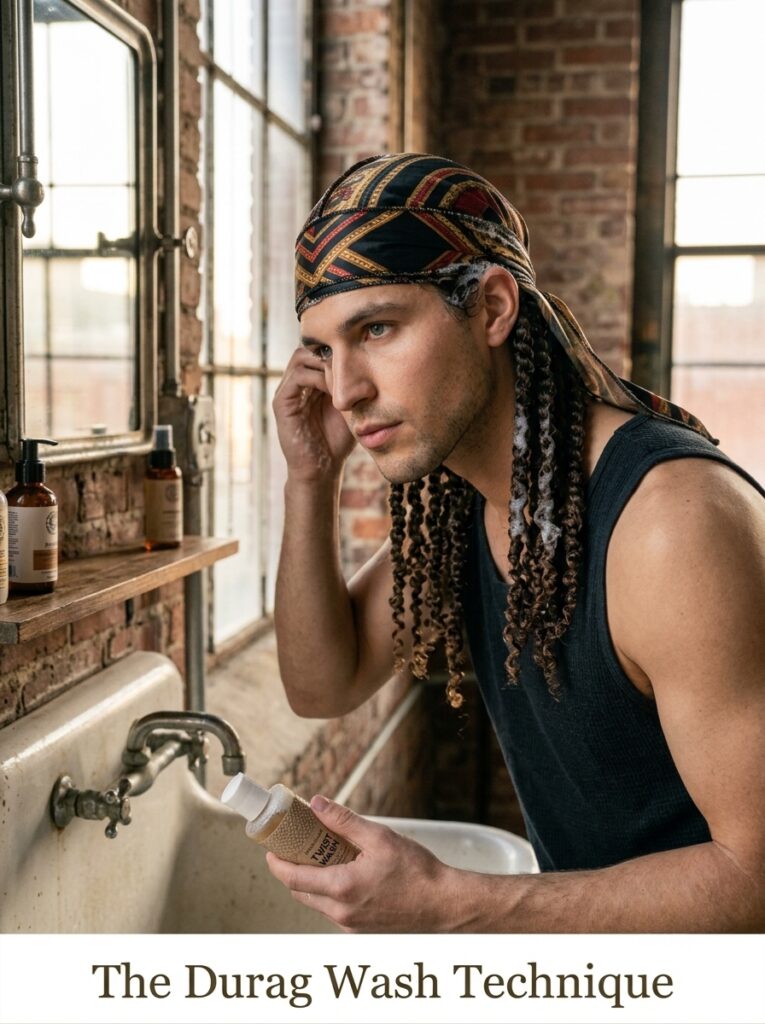 The Durag Wash Technique